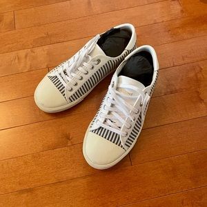 Celine Stripped Low Sneaker